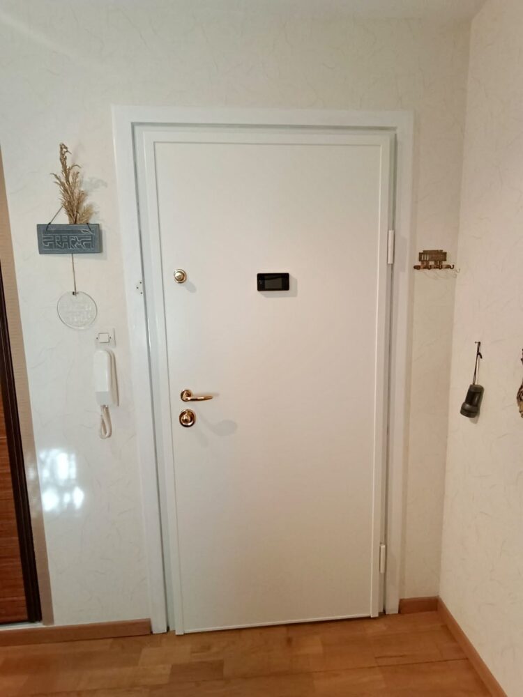 Porte palière vue interieur