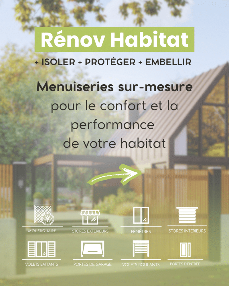 Menuiserie sur mesure et fermeture