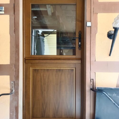 Porte double ventilation