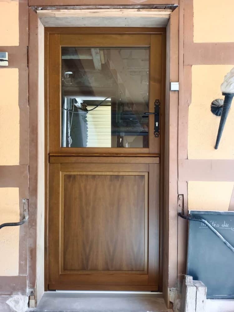 Porte double ventilation