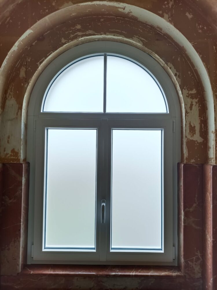fenêtre verre dépoli