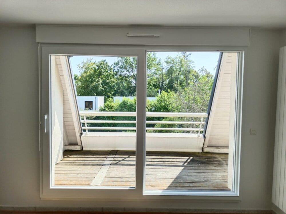 baie coulissante pvc