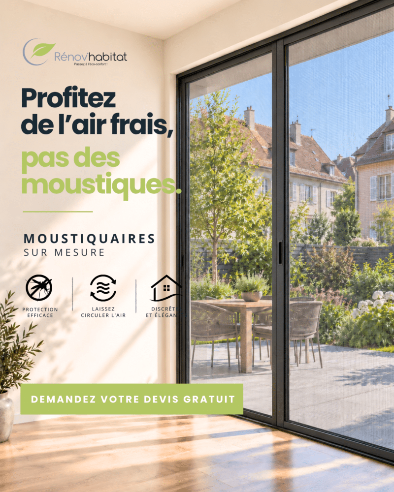 Moustiquaire renov habitat
